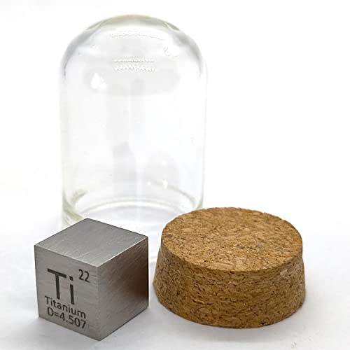  origin element specimen titanium Ti (10mm Cube * stamp A* general surface )