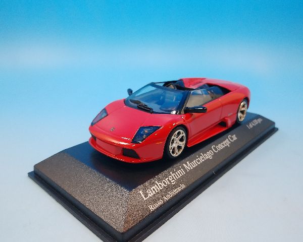 京商/ミニチャンプス ランボルギーニ ムルシエラゴ2004 限定1200台 ミニチャンプス ランボルギーニ ムルシエラゴ バルケッタ 2004 レッド