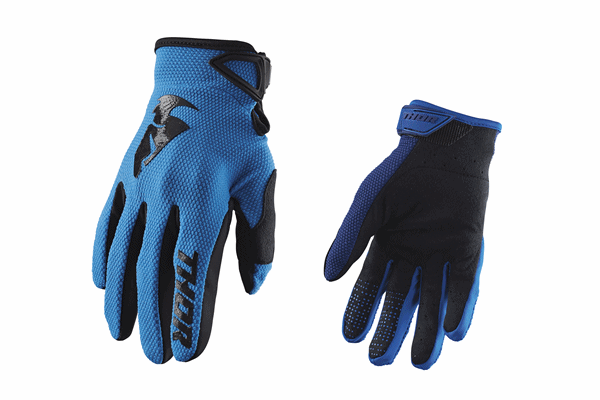 MX glove THOR 21/22 SECTOR blue motocross regular imported goods 