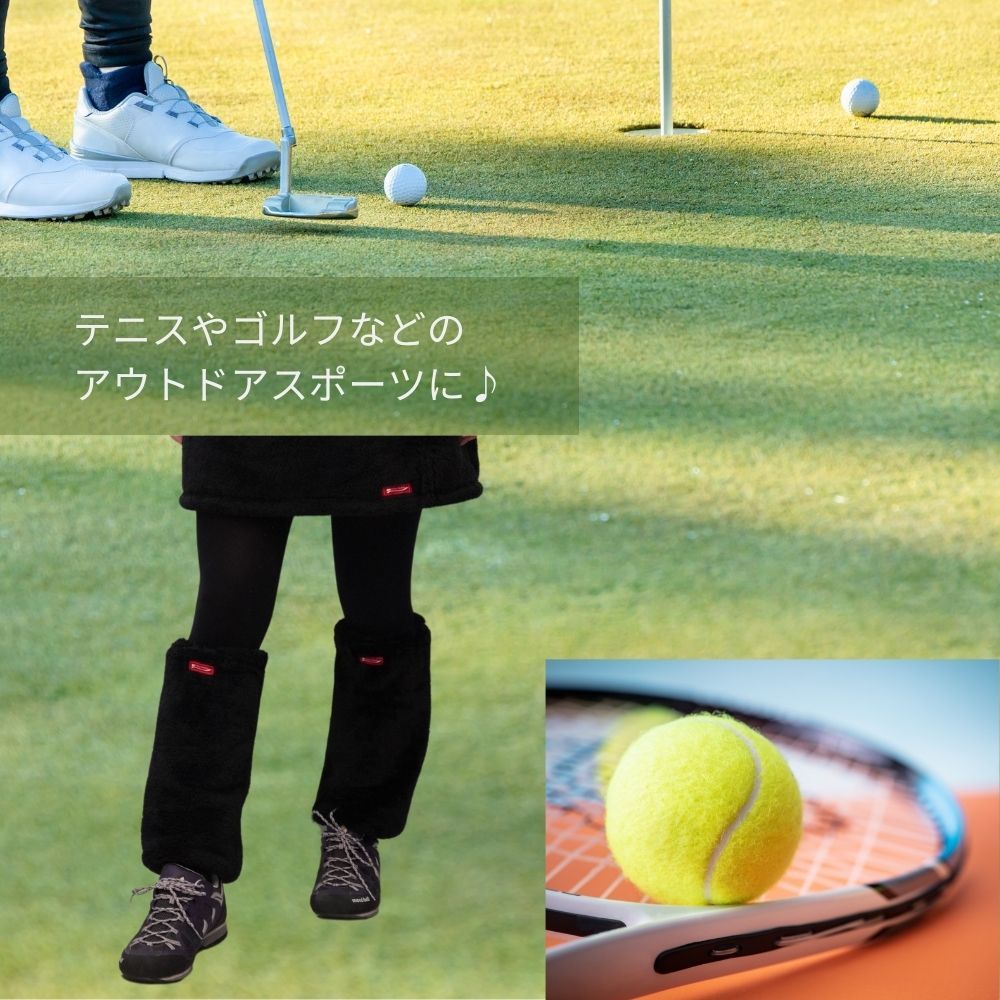  нежный гетры теннис Golf боа защищающий от холода модный размер настройка стопор есть темно-синий пара холодозащитный white beauty подарок она женщина 