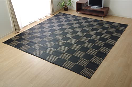 ikehiko ковер ковровое покрытие we do Edoma 8 татами примерно 348×352cm черный сделано в Японии ...#2116908