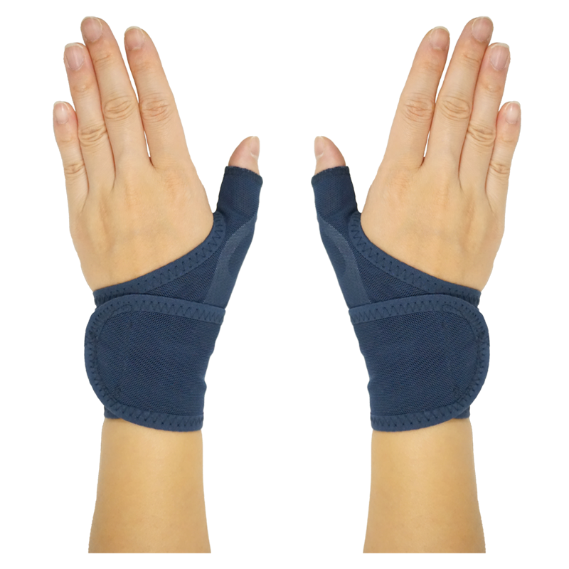 手首用 サポーター 水仕事にも使える メッシュ 親指 腱鞘炎 日本製 男女兼用 スポーツ トップマンの商品画像