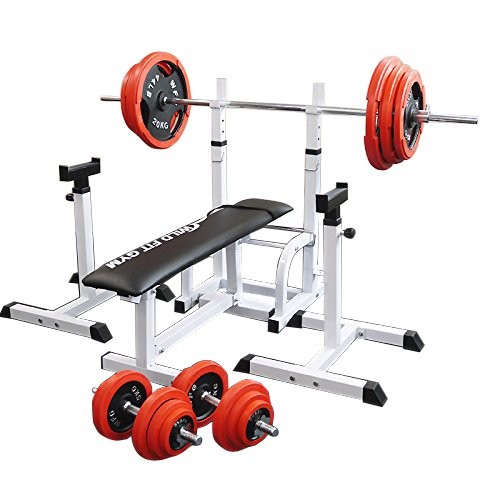 WILD FIT WILD FIT フォールディングジムセット 赤ラバー 140kg トレーニングベンチの商品画像