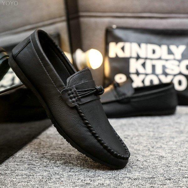  Loafer мужской обувь для вождения бизнес обувь кожа обувь мужской low cut вентиляция надеть обувь ... мягкость усталость нет День отца подарок 