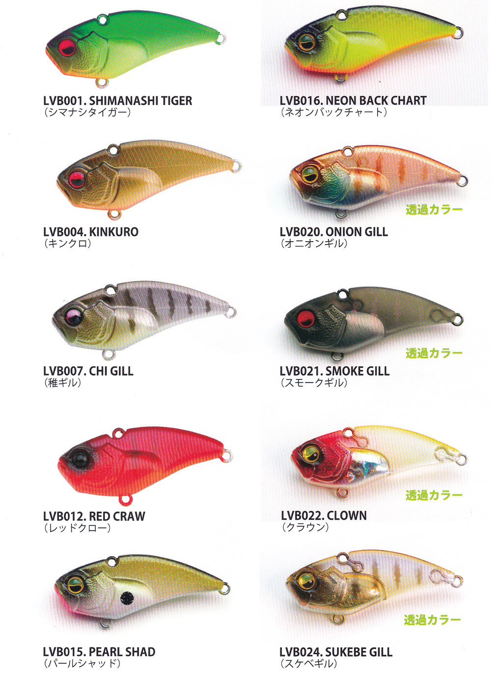 LEVEL VIB BOOST 7g LVB001 シマナシタイガーの商品画像