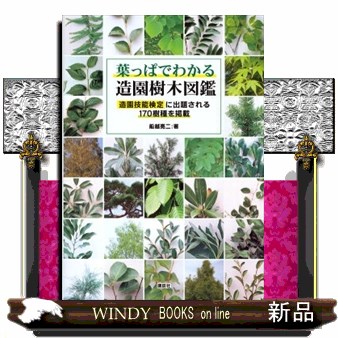 葉っぱでわかる造園樹木図鑑　造園技能検定に出題される１７０樹種を掲載 船越亮二／著の商品画像