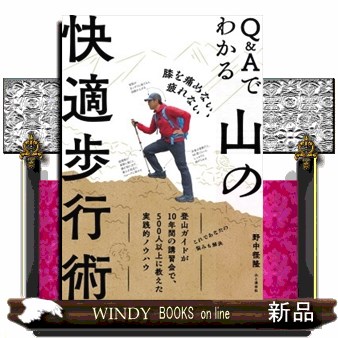 Ｑ＆Ａでわかる山の快適歩行術　膝を痛めない、疲れない （膝を痛めない、疲れない） 野中径隆／著の商品画像