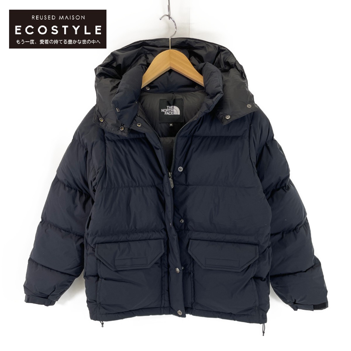 THE NORTH FACE ダウンジャケット キャンプシエラショート NDW92230-K（ブラック）M