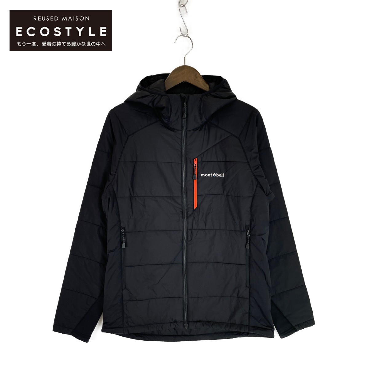 モンベル mont bell U.L. サーマラップ ジャケット L 黒 U.L.サーマラップ ジャケット Men's ｜ オリジナルプリント