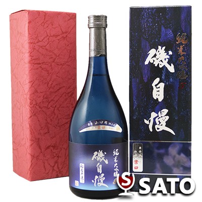 磯自慢酒造 磯自慢 常田 純米大吟醸40 ブルーボトル 720ml 純米大吟醸酒の商品画像