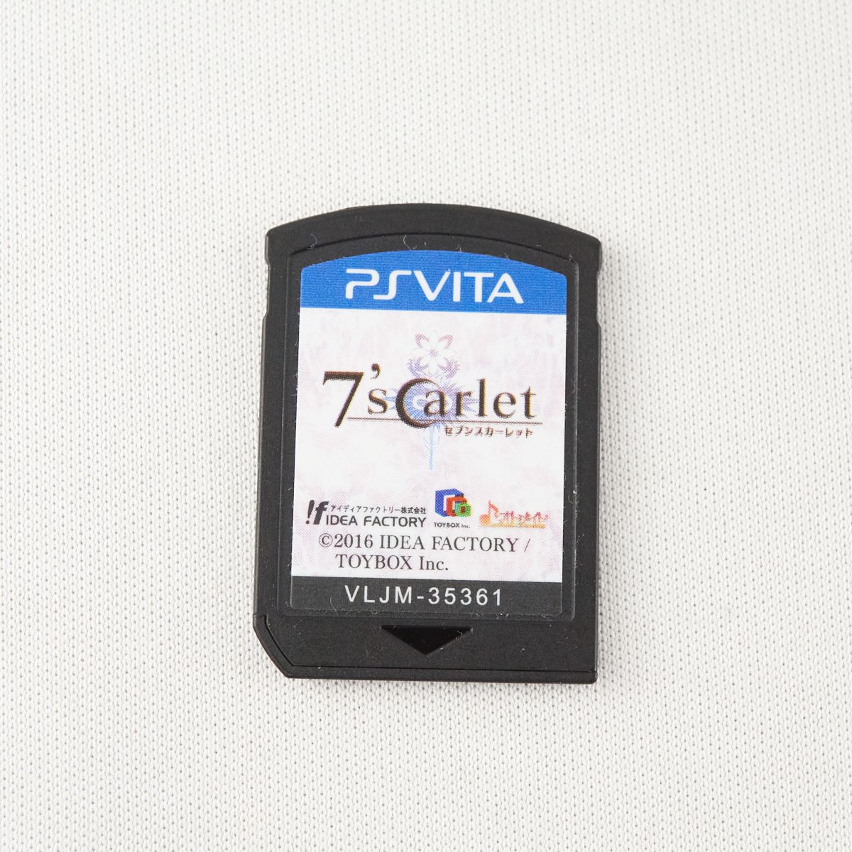 【PSVita】アイディアファクトリー 7 scarlet [通常版] PS Vita用ソフト（パッケージ版）の商品画像