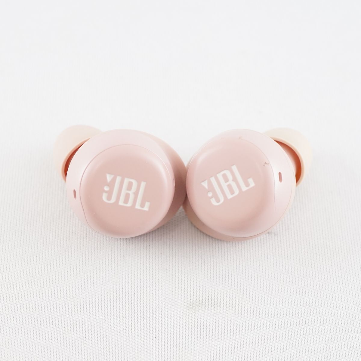 JBL Live Free NC+ TWS complete wireless earphone USED goods noise cancel ring out sound taking included Qi correspondence IPX7 Mike pink working properly goods S V9732
