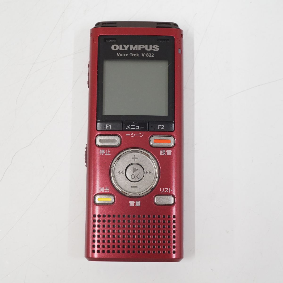 オリンパス V-822 RED［Voice-Trek V-822 レッド］ ICレコーダー - 最