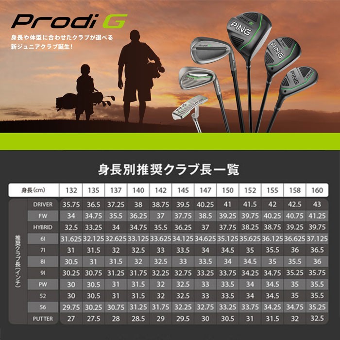 PING pin Pro tiG Prodi G Hybrid ( left right selection possible )