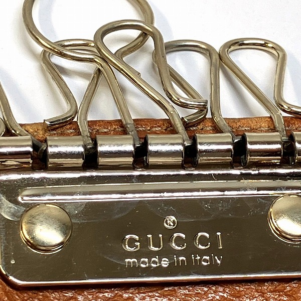  Gucci GUCCI GG canvas 127048 brand small articles key case unisex used 