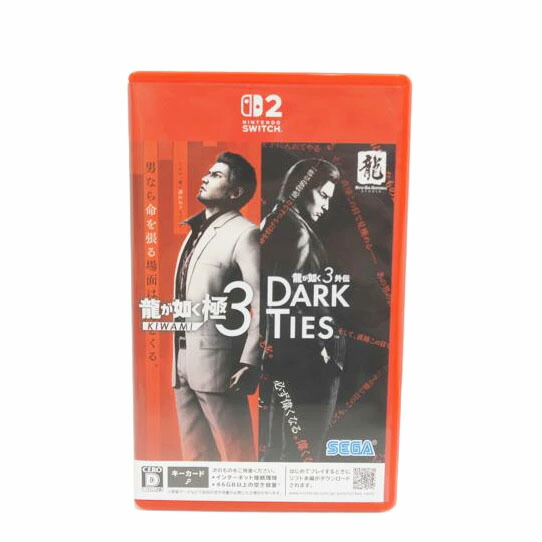 セガゲームス 【Switch2】 龍が如く 極3/龍が如く3外伝 Dark Ties