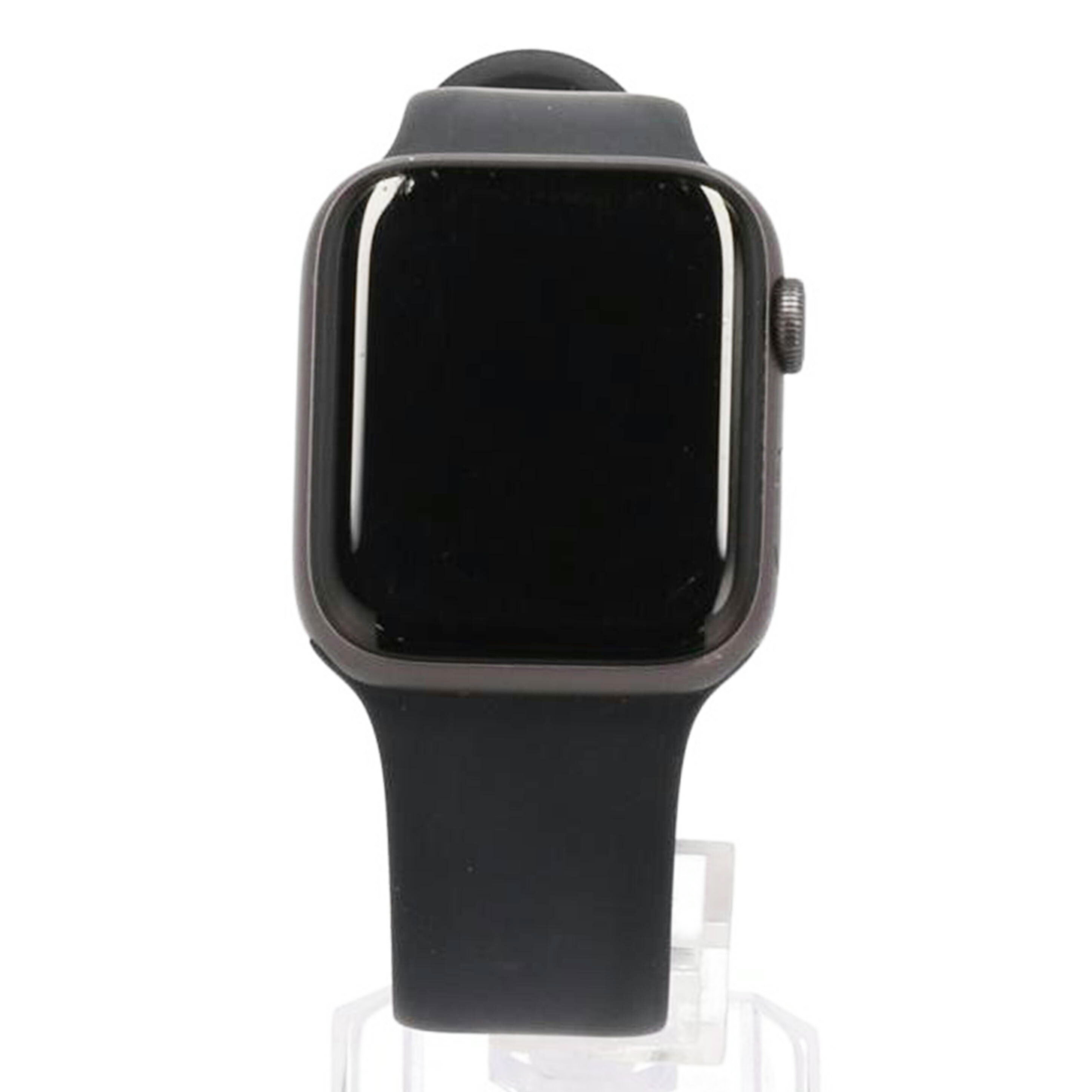 Apple Apple Watch Series 6 GPSモデル 44mm スペースグレイアルミニウムケースとブラックスポーツバンド M00H3J/A Apple Watch Apple Watch Series 6 スマートウォッチ本体の商品画像