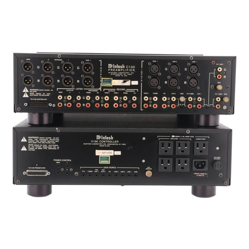 McIntosh Macintosh / control amplifier /C100/NR1456/ pure audio /B rank /05[ used ]