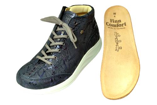 finn comfort fins comfort new mo Delphi e n Nami k middle cut 2989 MACHIDA marine print flatness pair .. pair arch support insole 