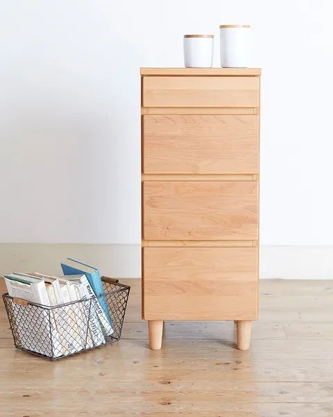 チェスト キャビネット 収納 棚 リビング収納 4段 おしゃれ 北欧