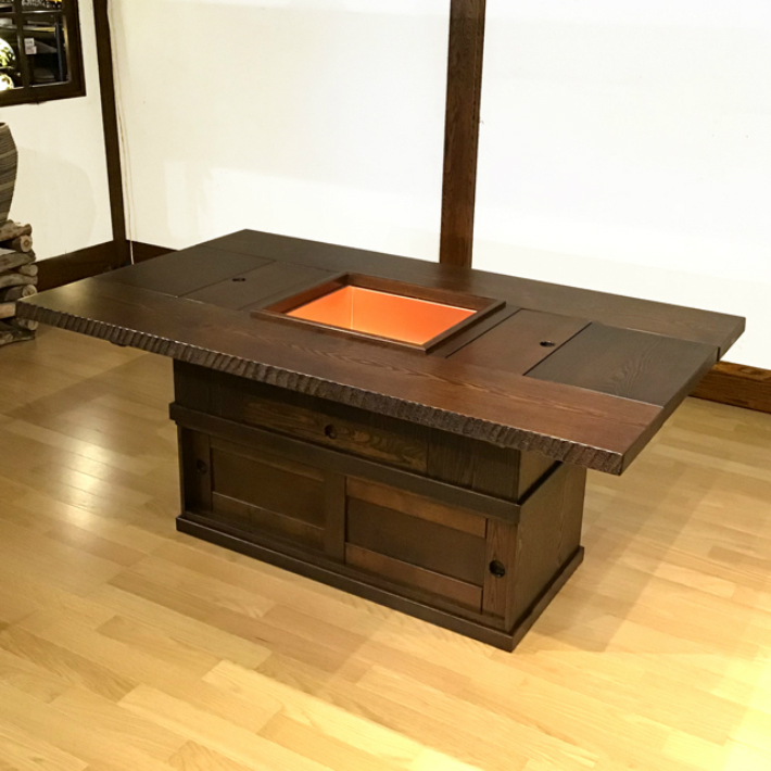 囲炉裏 囲炉裏テーブル ダイニングテーブル 民芸家具 和風家具 日本製  
