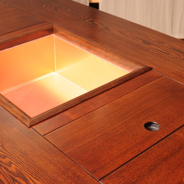 囲炉裏 囲炉裏テーブル ダイニングテーブル 民芸家具 和風家具 日本製  