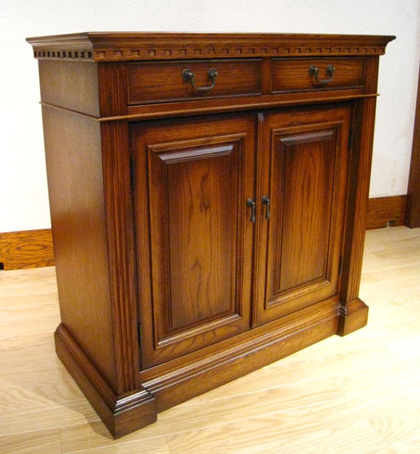 キャビネット 木製 クラッシック 引き出し おしゃれ 日本製 : 手づくり