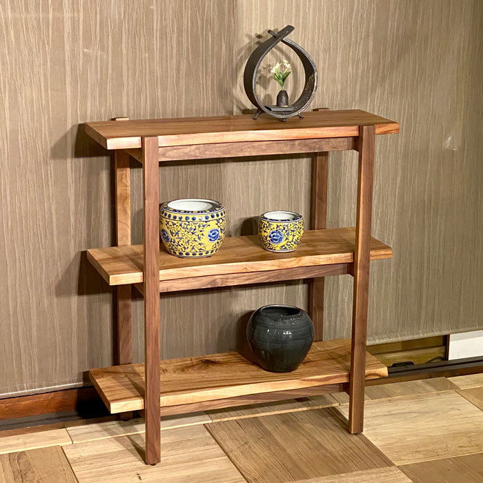 一枚板 木製シェルフ 楠 楠の木 クス ウォールナット 無垢 天然 一枚板 木製シェルフ 楠 楠の木 クス ウォールナット 無垢 天然