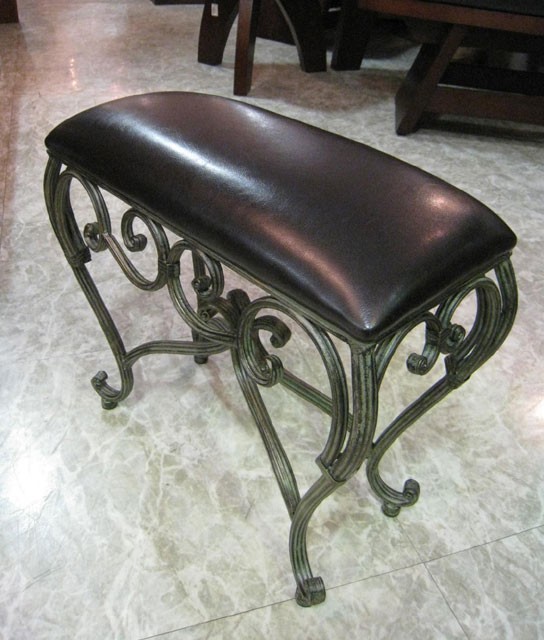 スツール 幅48cm 猫脚 S アイアン アンティーク風 おしゃれ エレガント