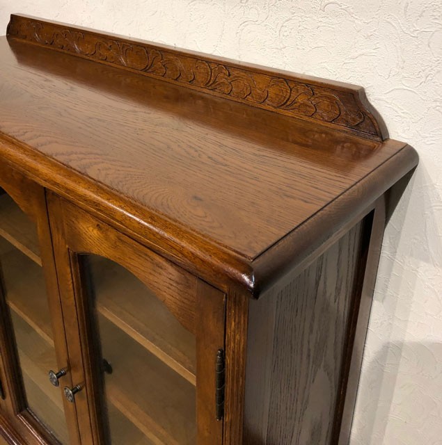 リビングボード キャビネット ガラス リビング収納 収納家具 飾り棚