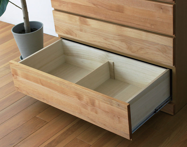 ハイチェスト チェスト タンス 6段 高さ117 おしゃれ 木製チェスト