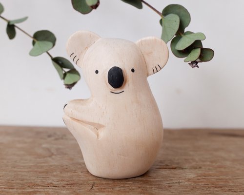 コアラ こあら Koala インテリア 置物 木彫り 木製 動物雑貨 コアラ こあら Koala インテリア 置物 木彫り 木製 動物雑貨
