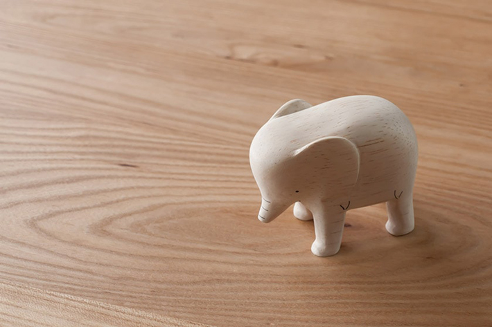 ゾウ ぞう Elephant エレファント インテリア 置物 木彫り 木製 動物