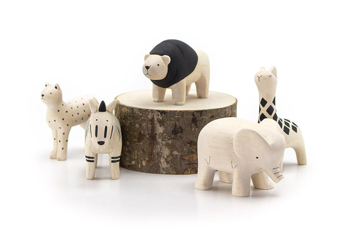 ゾウ ぞう Elephant エレファント インテリア 置物 木彫り 木製 動物