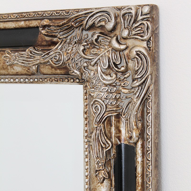 アンティーク調　エレガント　彫刻　ウォールミラー　壁掛け　鏡 鏡 壁掛け ミラー 壁掛けミラー ウォールミラー アンティーク