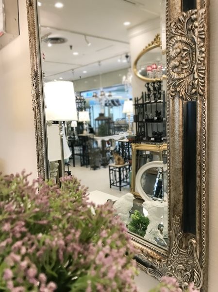 アンティーク調　エレガント　彫刻　ウォールミラー　壁掛け　鏡 鏡 壁掛け ミラー 壁掛けミラー ウォールミラー アンティーク