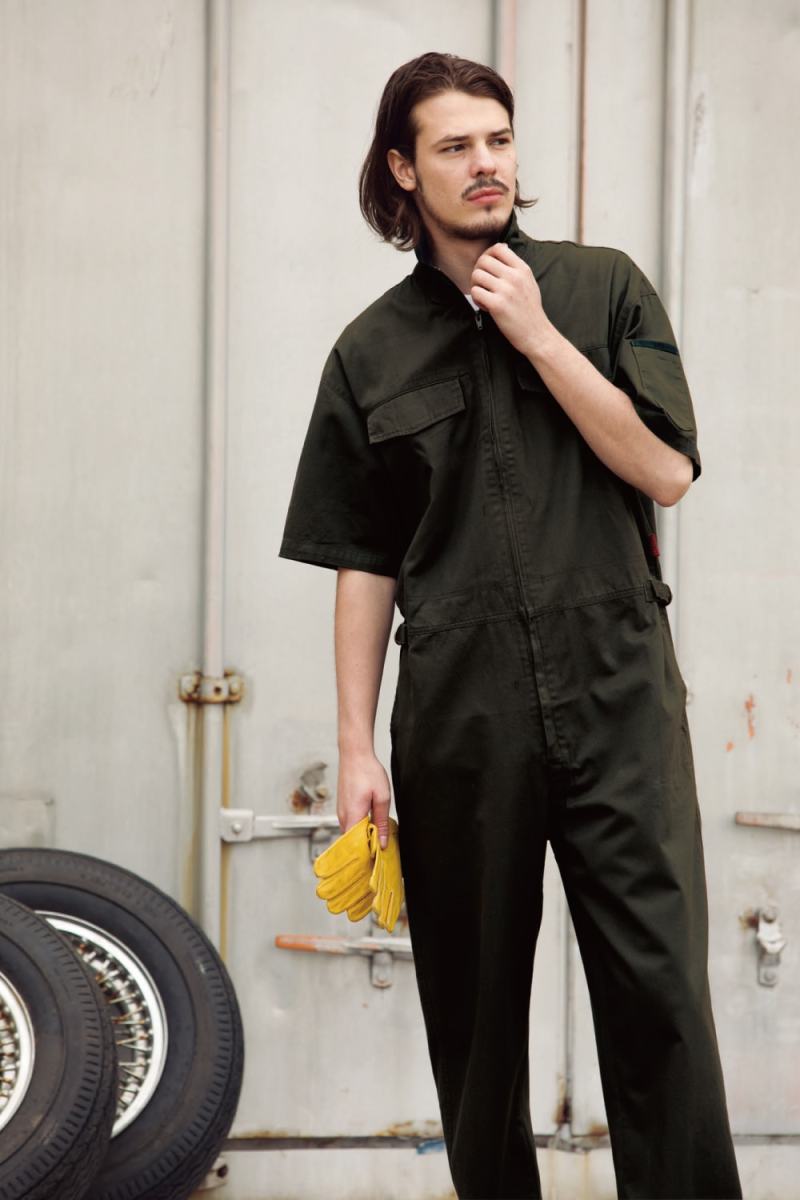 ふくなつ AUTO-BI 山田辰 作業着 春夏作業服 ツヅキ服 5600 |｜ワーク