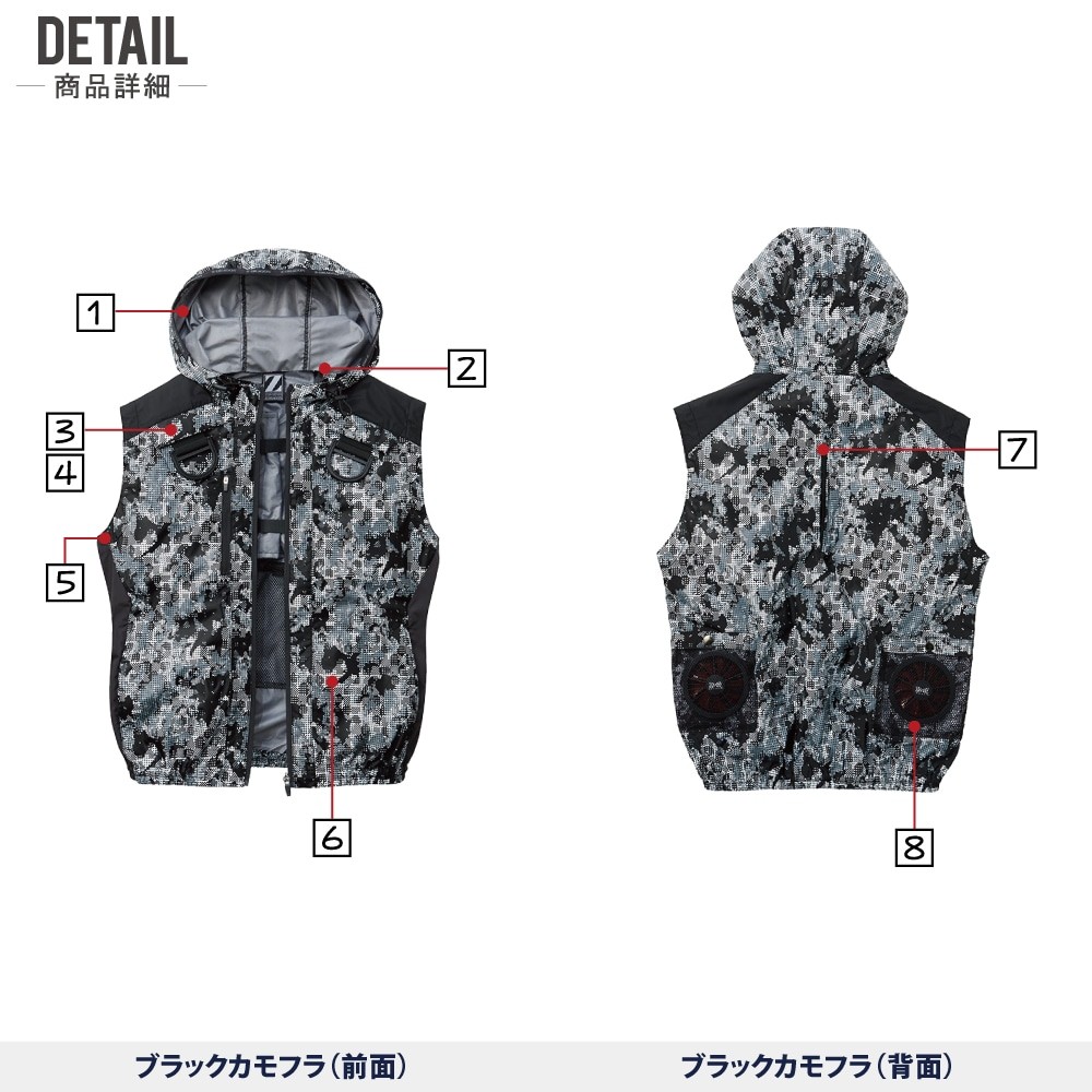 嵐を呼ぶドラゴンセット 空調服 TM セット (ファンセット) Z-DRAGON ジィードラゴン