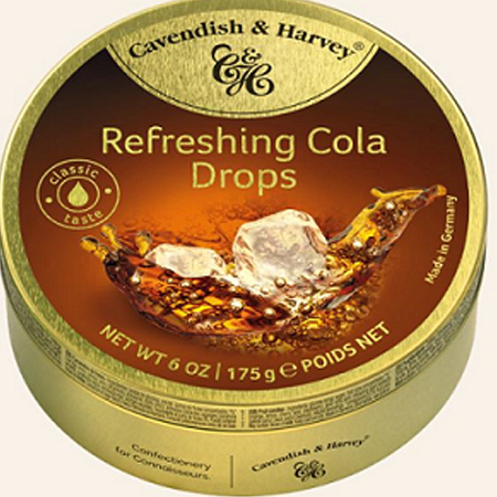 カベンディッシュ＆ハーベイ リフレッシュコーラドロップス 175g×1個の商品画像