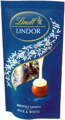 リンツ リンツ リンドール ミルク＆ホワイトパック 5粒（60g）×1個 LINDOR チョコレート トリュフ、ボンボンの商品画像