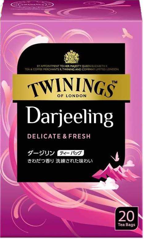 トワイニング ダージリン ティーバッグ 20袋 ×1セットの商品画像
