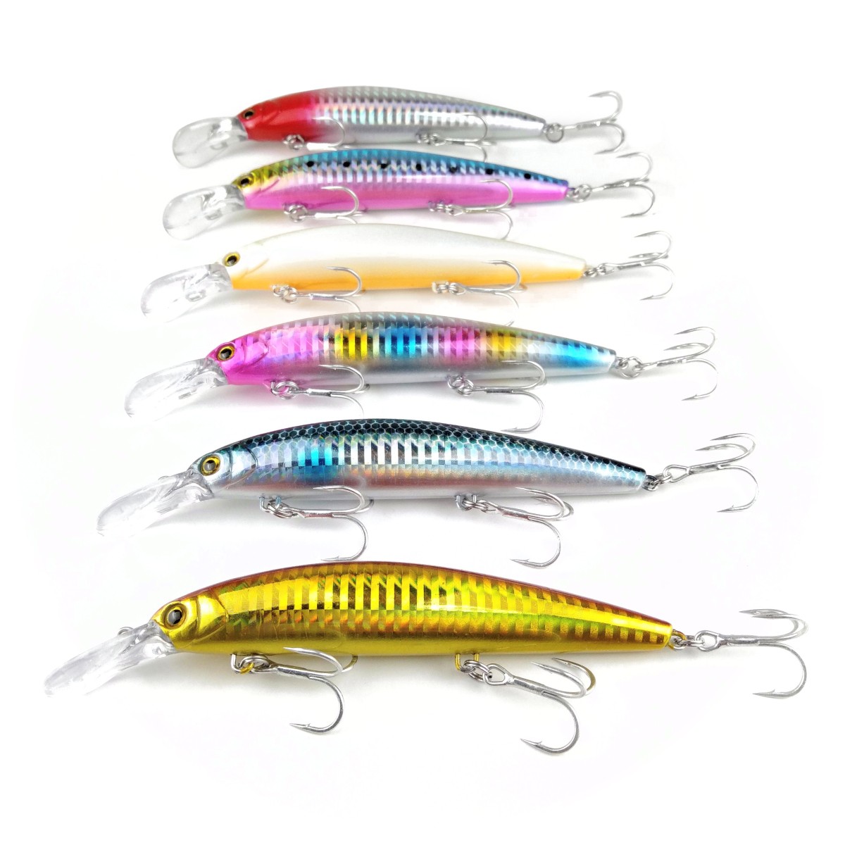 sin King Minaux B 6 piece set heavy weight to12.8cm 38g lure o Lulu do fishing gear free shipping 