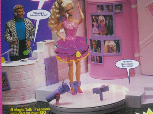 Barbie( Barbie ) MAGIC TALK CLUB Playset CLUB HOUSE / Electronic Voices, Music, Flashing Lights