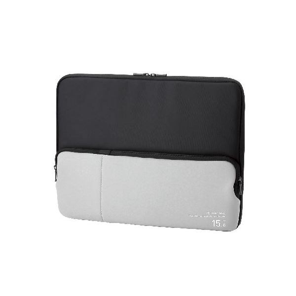 ポケット付きPCインナーバッグ BM-IBPT15BK （ブラック）の商品画像