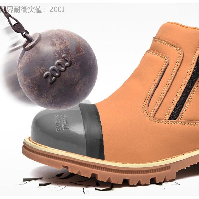  safety shoes leather shoes is ikatto men's work shoes welding for safety shoes men's lady's put on footwear ... factory shoes safety shoes sneakers stylish man and woman use 