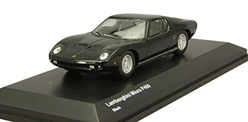 京商 Lamborghini Miura P400 （ブラック） （1/64スケール ダイキャスト 京商オリジナル KS07045A4） おもちゃのミニカーの商品画像