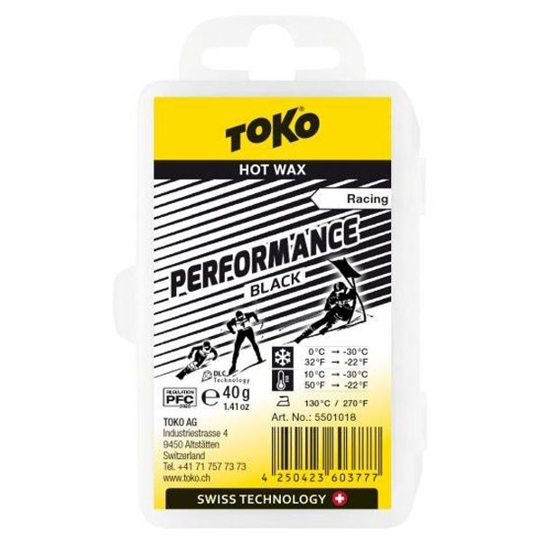 tokoTOKO воск WAX лыжи сноуборд Cross Country лыжи фтор низкий . иметь low фтор Performance черный 40g 5501018 клик post соответствует возможно 
