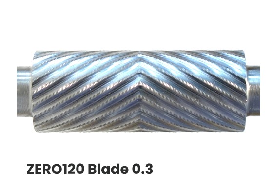 m Obi speedy лыжи ролик Cross Country лыжи структура специальный H лезвие "в елочку" 0.3mm ZERO120[ производитель . приобретенный товар ]