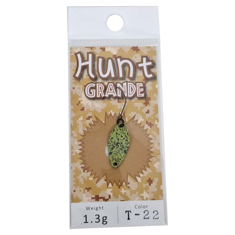 New Drawer Hunt GRANDE 1.3g T-22 まっちゃぶ（グロー） ルアー　スプーンの商品画像