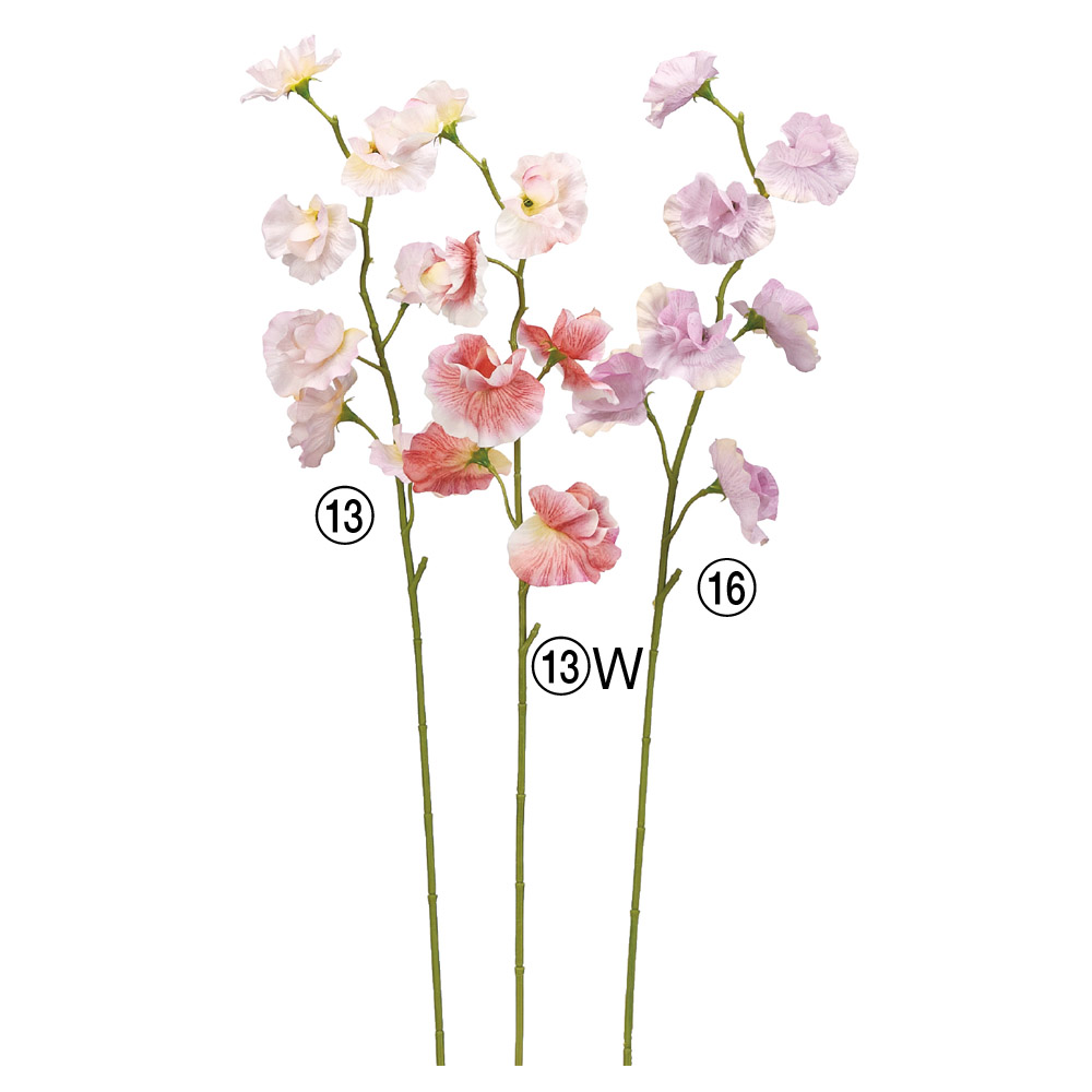 [ Point 15 times middle 5/27 9:59 till ] { artificial flower } *.... goods *Asca( Aska ) acid topi-×7 sweet pea interior interior flower fake flower material for flower arrangement 